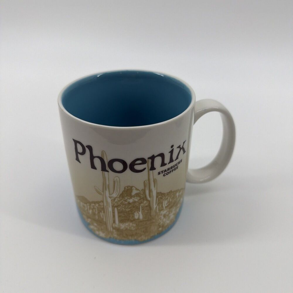 Starbucks Phoenix Arizona Desert Cup Coffee Tea Mug Collector Icon Series 16oz